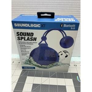 SoundLogic XT Sound Splash Wireless‎ Shower Bluetooth Works W/All Mobile Devices